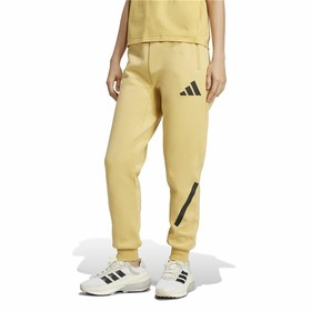 Ilgos sportinės kelnės Adidas Z.N.E. Geltona Moteris