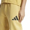 Ilgos sportinės kelnės Adidas Z.N.E. Geltona Moteris