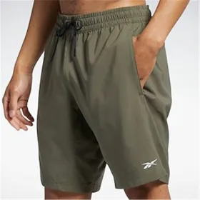 Sportiniai šortai Reebok Wor Woven Žalia Alyvuogių aliejus
