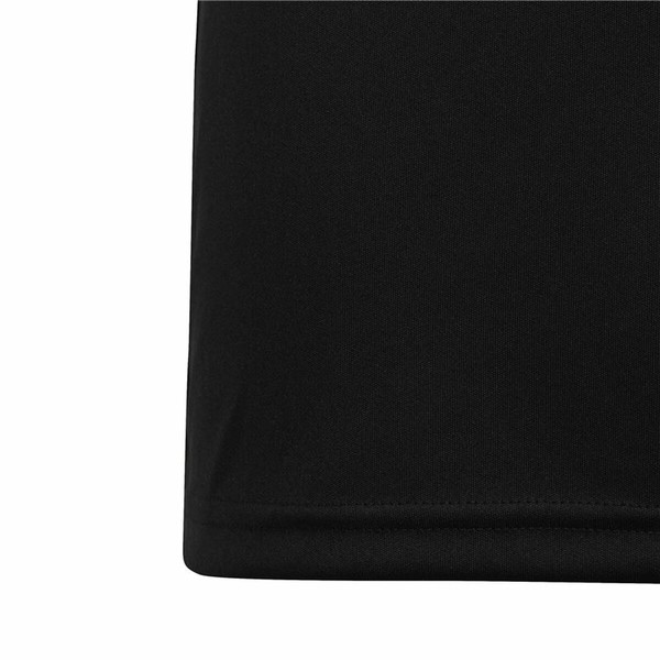 Children’s Short Sleeve T-Shirt Adidas Essentials 3S Black