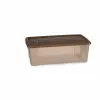 Storage Box with Lid Stefanplast Elegance Beige Plastic 5 L (12 Units)
