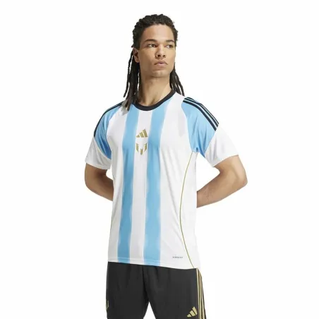 Futbolo marškinėliai Adidas Messi Training Jersey Balta Mėlyna