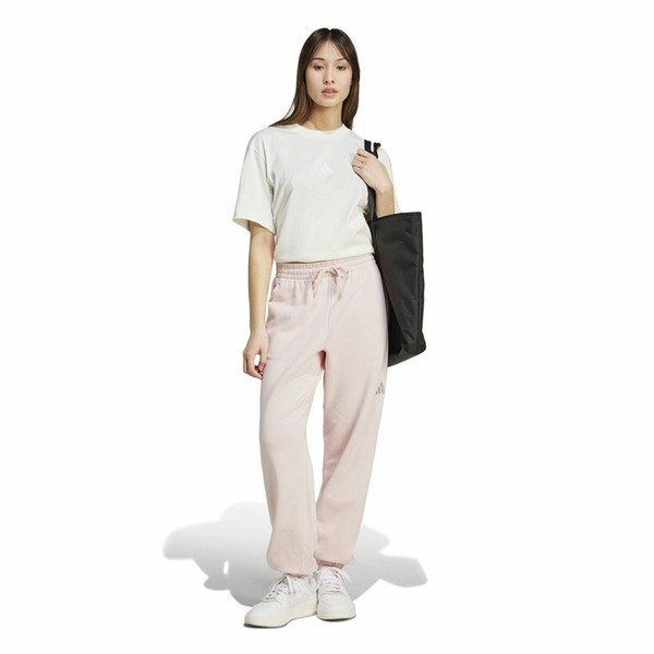 Sieviešu Krekls ar Īsām Piedurknēm Adidas All Szn Loose Balts