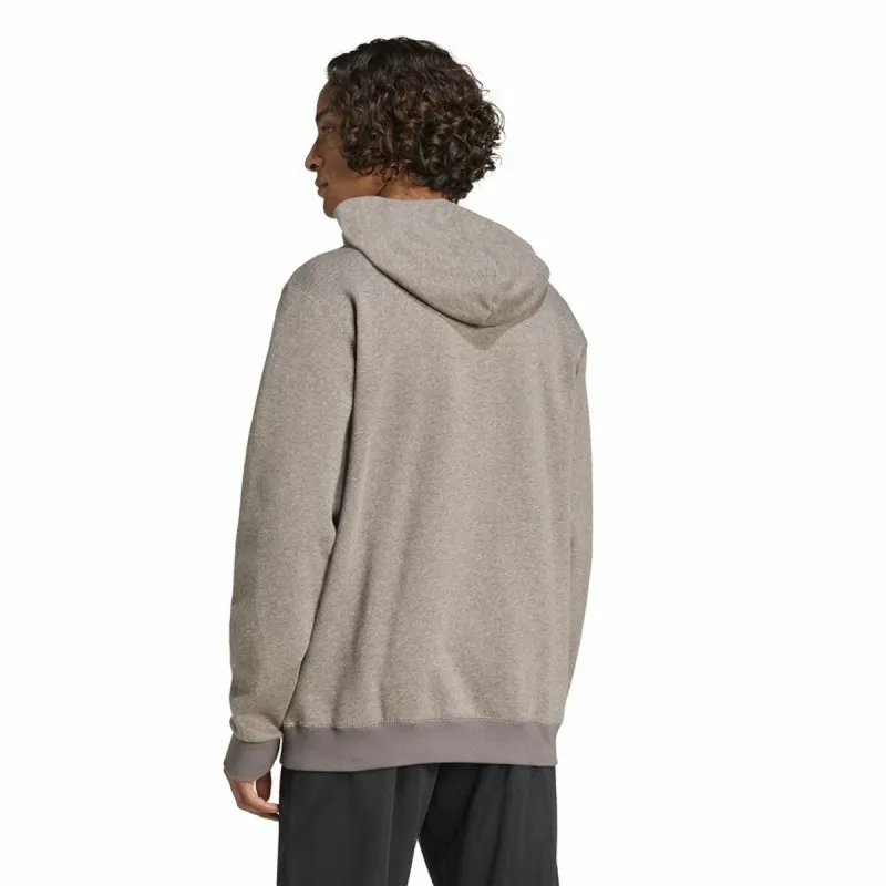 Vyriškas džemperis su gobtuvu Adidas Seasonal Essentials Melange Hoodie Ruda Rusvai gelsva