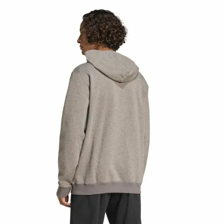 Vyriškas džemperis su gobtuvu Adidas Seasonal Essentials Melange Hoodie Ruda Rusvai gelsva