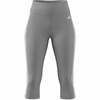 Moteriškos sportinės tamprės Adidas Train Essentials 3S 3/4 Pilka