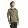 Men's Sports Jacket Adidas Mt Lt Fl Fz Ja Brown