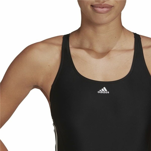 Плавки женские Adidas 3S Mid Suit Чёрный