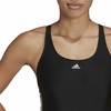 Плавки женские Adidas 3S Mid Suit Чёрный