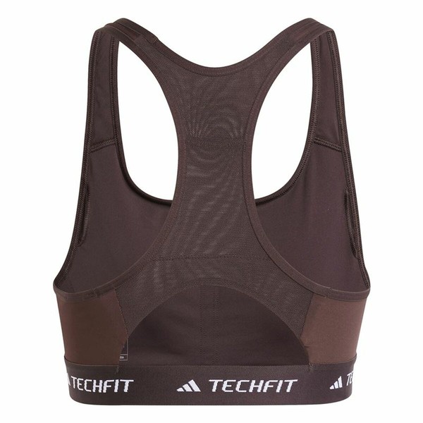 Urheiluliivit Adidas Techfit Medium Ruskea