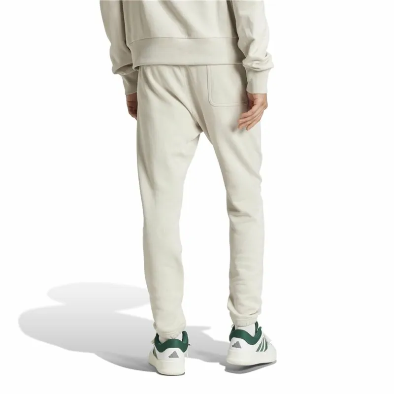 Ilgos sportinės kelnės Adidas All Szn French Terry Regular Tapered Balta Rusvai gelsva Vyras