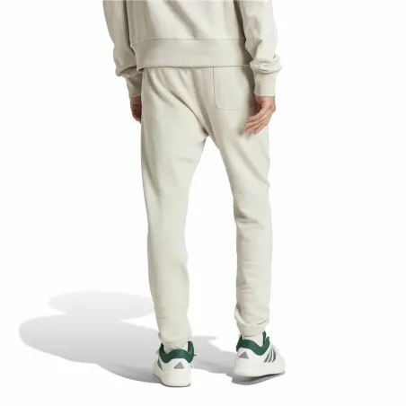 Ilgos sportinės kelnės Adidas All Szn French Terry Regular Tapered Balta Rusvai gelsva Vyras