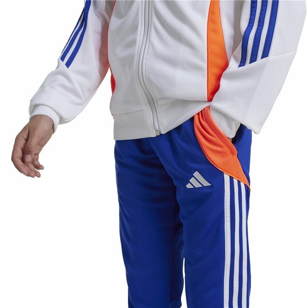 Garās sporta bikses Adidas Tiro24 Training Slim Zils
