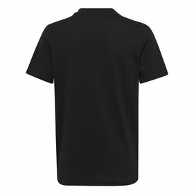 Krekls ar Īsām Piedurknēm Bērniem Adidas Big Logo Melns
