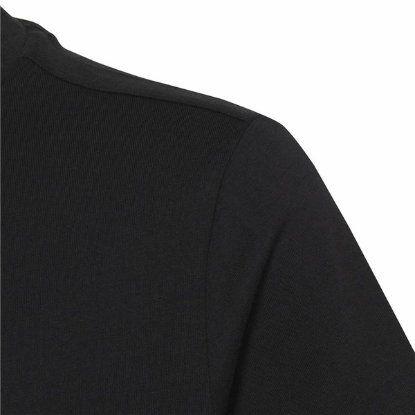 Krekls ar Īsām Piedurknēm Bērniem Adidas Big Logo Melns