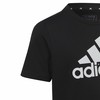 Krekls ar Īsām Piedurknēm Bērniem Adidas Big Logo Melns