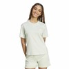 Women’s Short Sleeve T-Shirt Adidas Essentials Small Logo Green