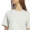Women’s Short Sleeve T-Shirt Adidas Essentials Small Logo Green
