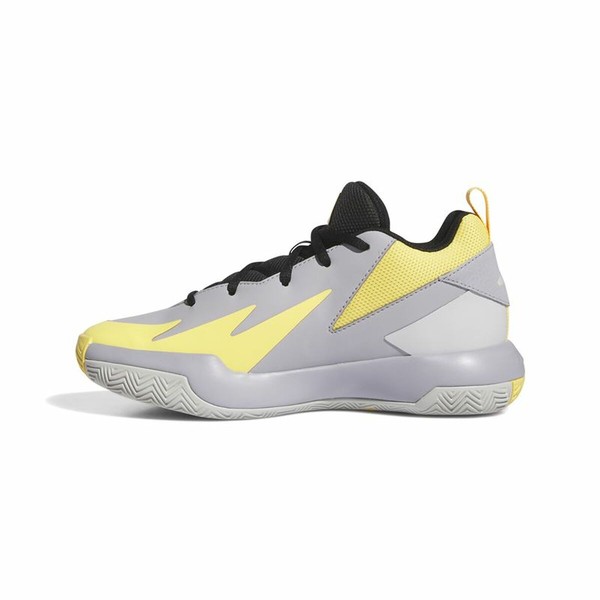 Krepšinio sportbačiai vaikams Adidas Cross Em Up Select Mid Geltona Pilka