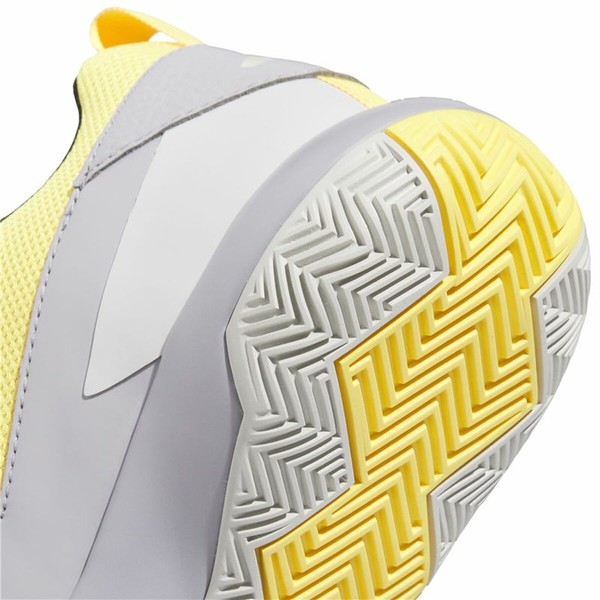 Krepšinio sportbačiai vaikams Adidas Cross Em Up Select Mid Geltona Pilka