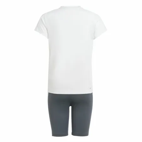Naisten verkkapuku Adidas Essentials Jogger Essentials Valkoinen Musta