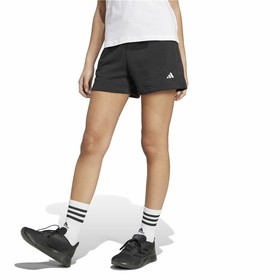 Urheilushortsit Adidas Essentials Small Logo Fleece Shorts Musta