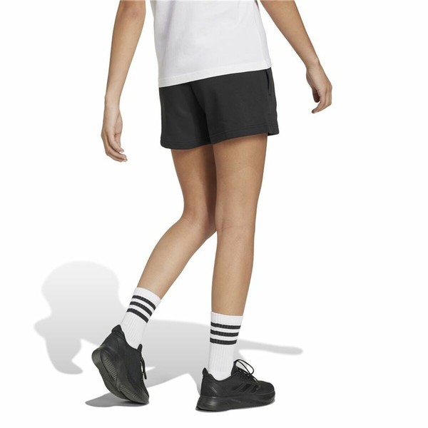 Urheilushortsit Adidas Essentials Small Logo Fleece Shorts Musta