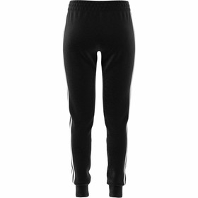 Ilgos sportinės kelnės Adidas 3S Fl C Pt Juoda Moteris