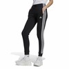 Ilgos sportinės kelnės Adidas 3S Fl C Pt Juoda Moteris