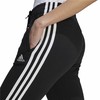 Ilgos sportinės kelnės Adidas 3S Fl C Pt Juoda Moteris