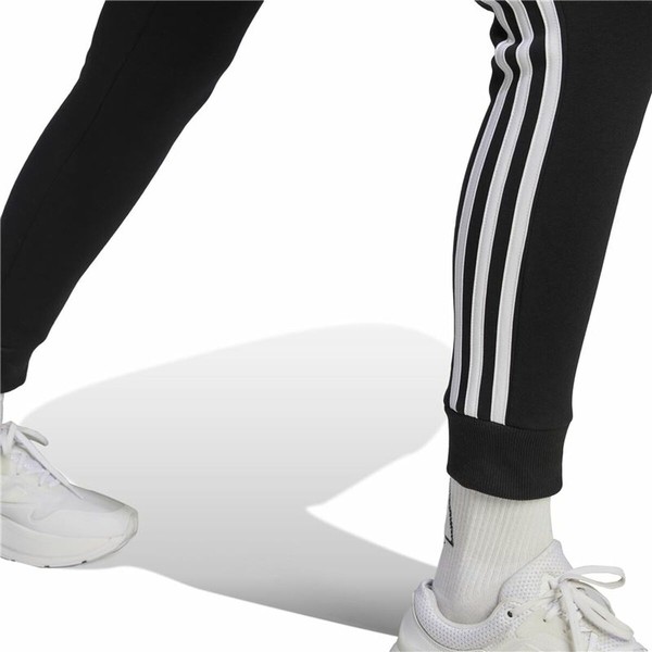 Ilgos sportinės kelnės Adidas 3S Fl C Pt Juoda Moteris