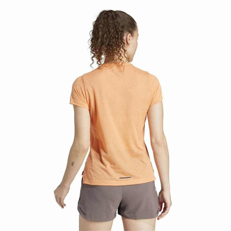 Sieviešu Krekls ar Īsām Piedurknēm Adidas Agravic Shirt Oranžs