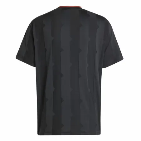 Men’s Short Sleeve T-Shirt Adidas House Of Tiro Jacquard Jersey Black