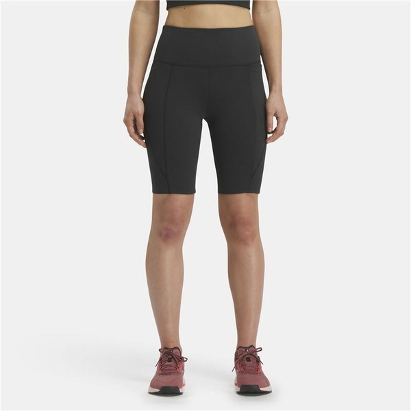 Moteriškos sportinės tamprės Reebok Identity Sl Fitted Short Juoda