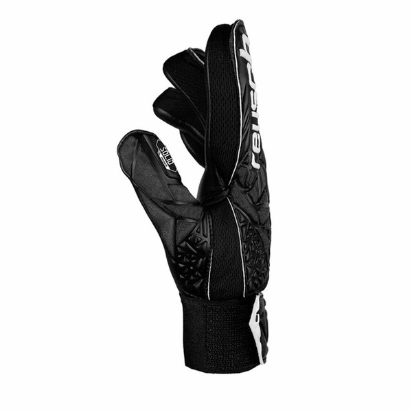 Vartininko pirštinės Reusch Attrakt Starter Solid Finger Juoda