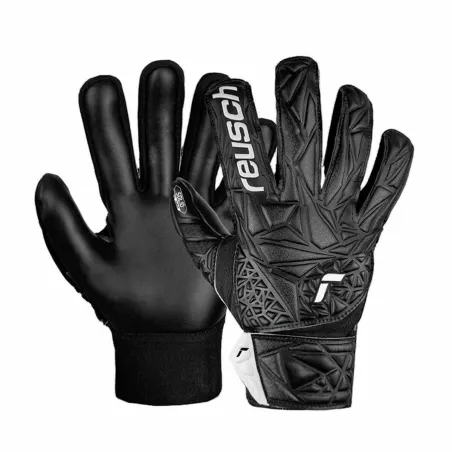 Vartininko pirštinės Reusch Attrakt Starter Solid Finger Juoda