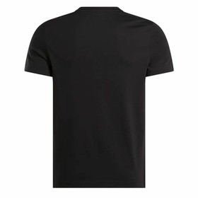 Vīriešu Krekls ar Īsām Piedurknēm Reebok Identity Smal Melns