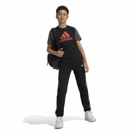 Unisex Short Sleeve T-Shirt Adidas Essentials Black