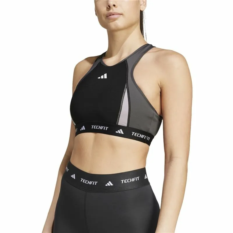 Sportinė liemenėlė Adidas Techfit  Juoda