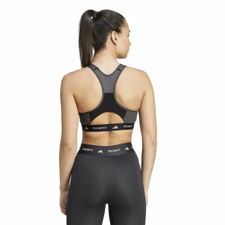 Sportinė liemenėlė Adidas Techfit  Juoda