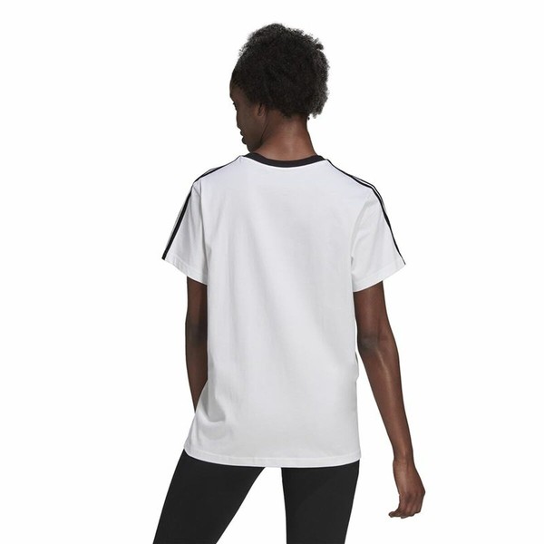 Vīriešu Krekls ar Īsām Piedurknēm Adidas Balts