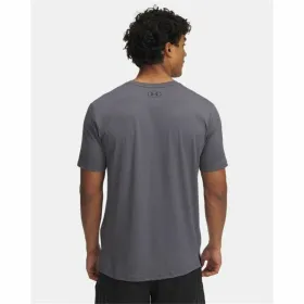 Vīriešu Krekls ar Īsām Piedurknēm Under Armour Tumši pelēks