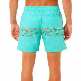 Men’s Bathing Costume Rip Curl Framed Volley Update Green Water