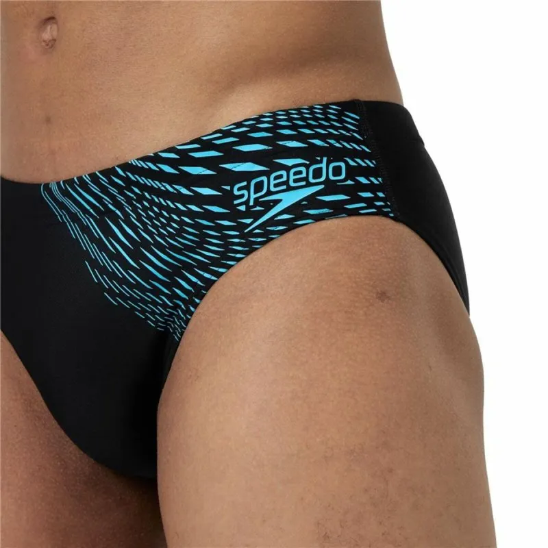 Men’s Bathing Costume Speedo Medley Logo Blue Black
