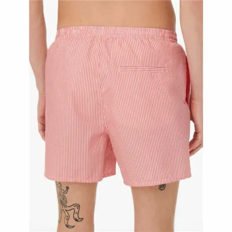 Плавки мужские Only & Sons Onsted Stripe Seersucker Розовый