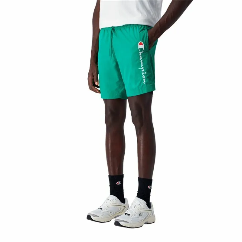Плавки мужские Champion Champion Beachshort Синий Зеленый