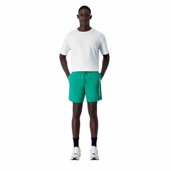 Плавки мужские Champion Champion Beachshort Синий Зеленый