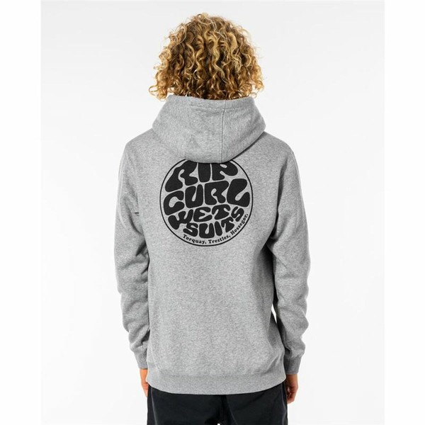 Vyriškas džemperis su gobtuvu Rip Curl Wetsuit Icon Pilka Spalvotas