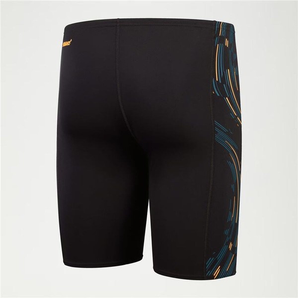 Men’s Bathing Costume Speedo Tech Panel Jammer Black