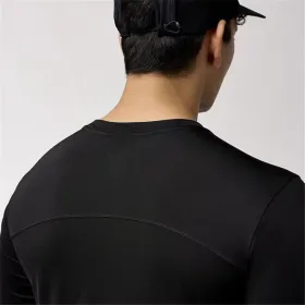 Vīriešu Krekls ar Garām Piedurknēm Brooks Atmosphere Long Sleeve 3.0 Melns